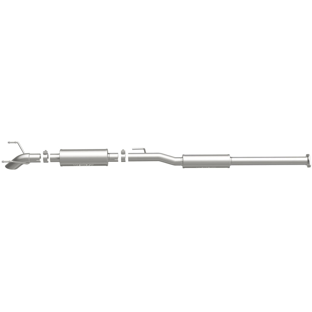 15 Toyota Tacoma Off-Road Pro Series Cat-Back Exhaust System Turndown Before Rear Axle 3in. Tips 17151