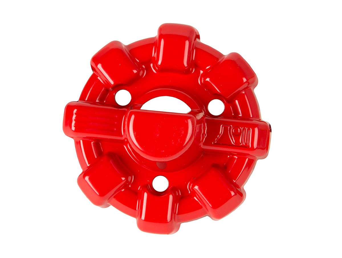 Elite Antenna Base Red 07-Present Jeep Wrangler / 20-Present Gladiator Rugged Ridge