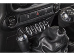 Switch Panel Kit Lower 5 Etched Switches 11-18 Jeep Wrangler JK Rugged Ridge