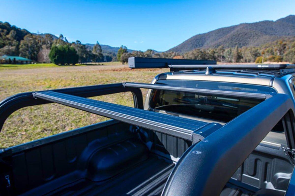 22-25 Toyota Tundra Bed Rack Cross Bars Pair 55 Inch - Apollo Off-Road