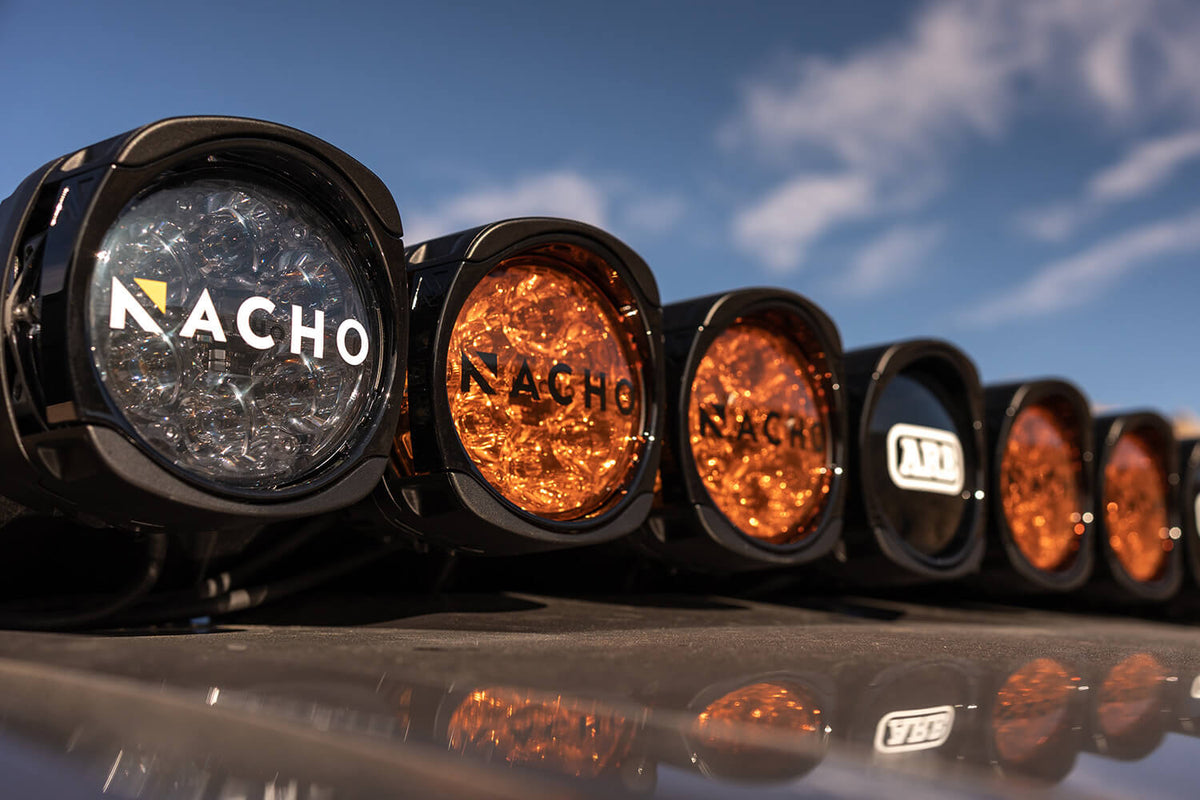 ARB BASE Rack NACHO Quatro Light Adaptor Kit - Apollo Off-Road