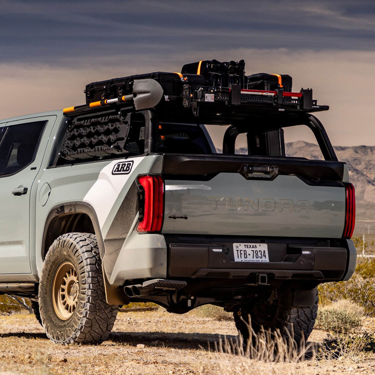 22-25 Toyota Tundra Bed Rack - Apollo Off-Road