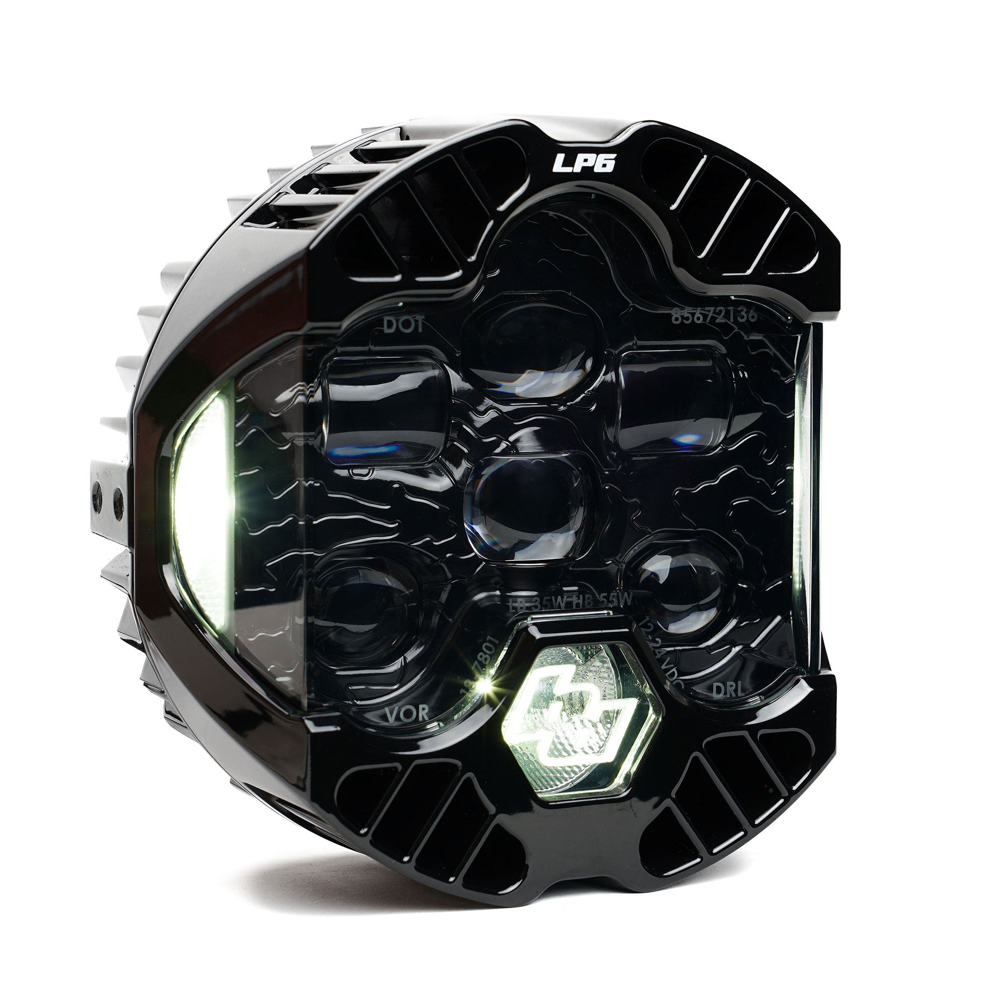 DOT LP6 LED Headlight Replacement, Universal, Single
