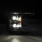 18-20 Ford F150 LUXX-Series Projector Headlights Alpha-Black - Apollo Off-Road