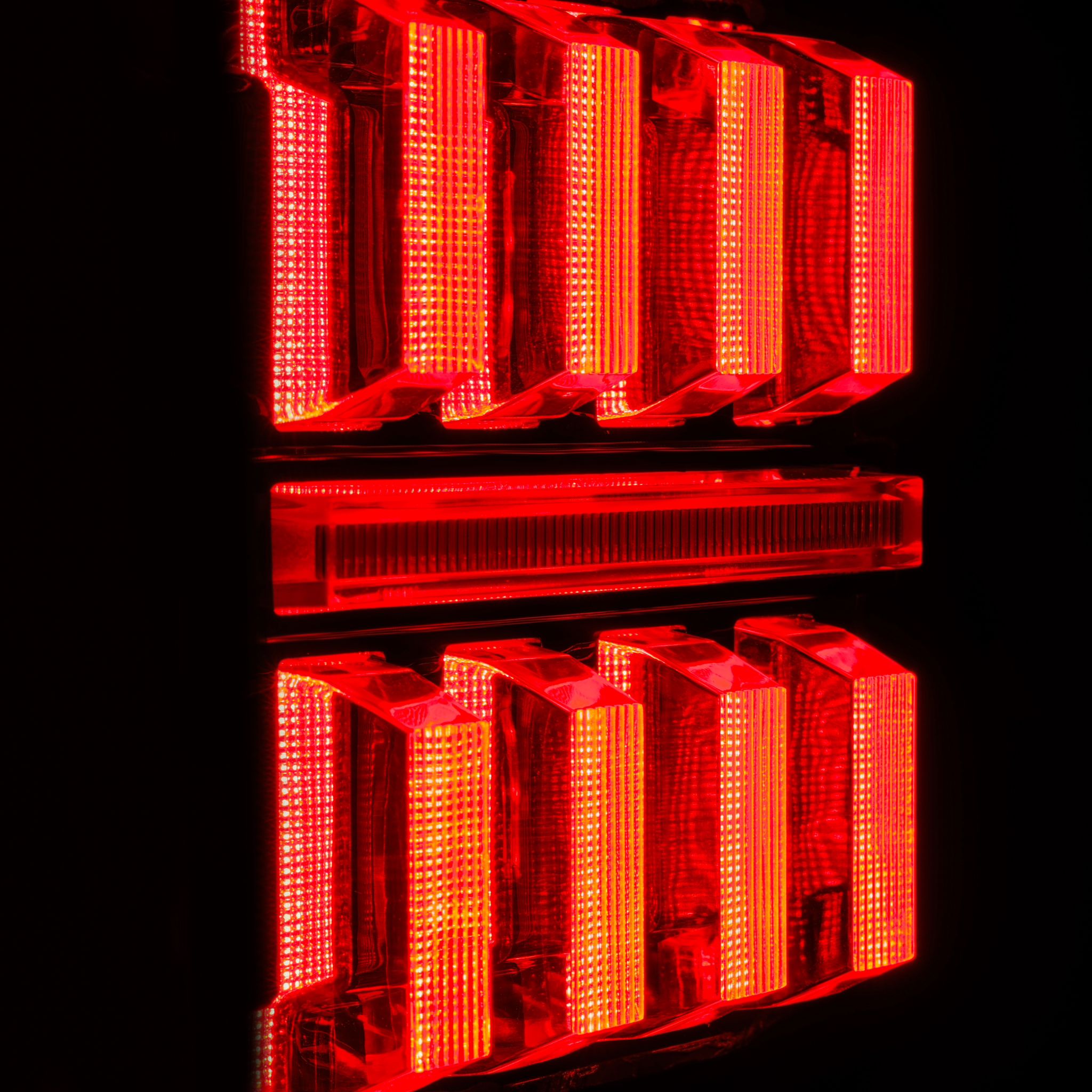18-24 Jeep Wrangler NOVA-Series Prismatic LED Tail Lights Alpha-Black - Apollo Off-Road