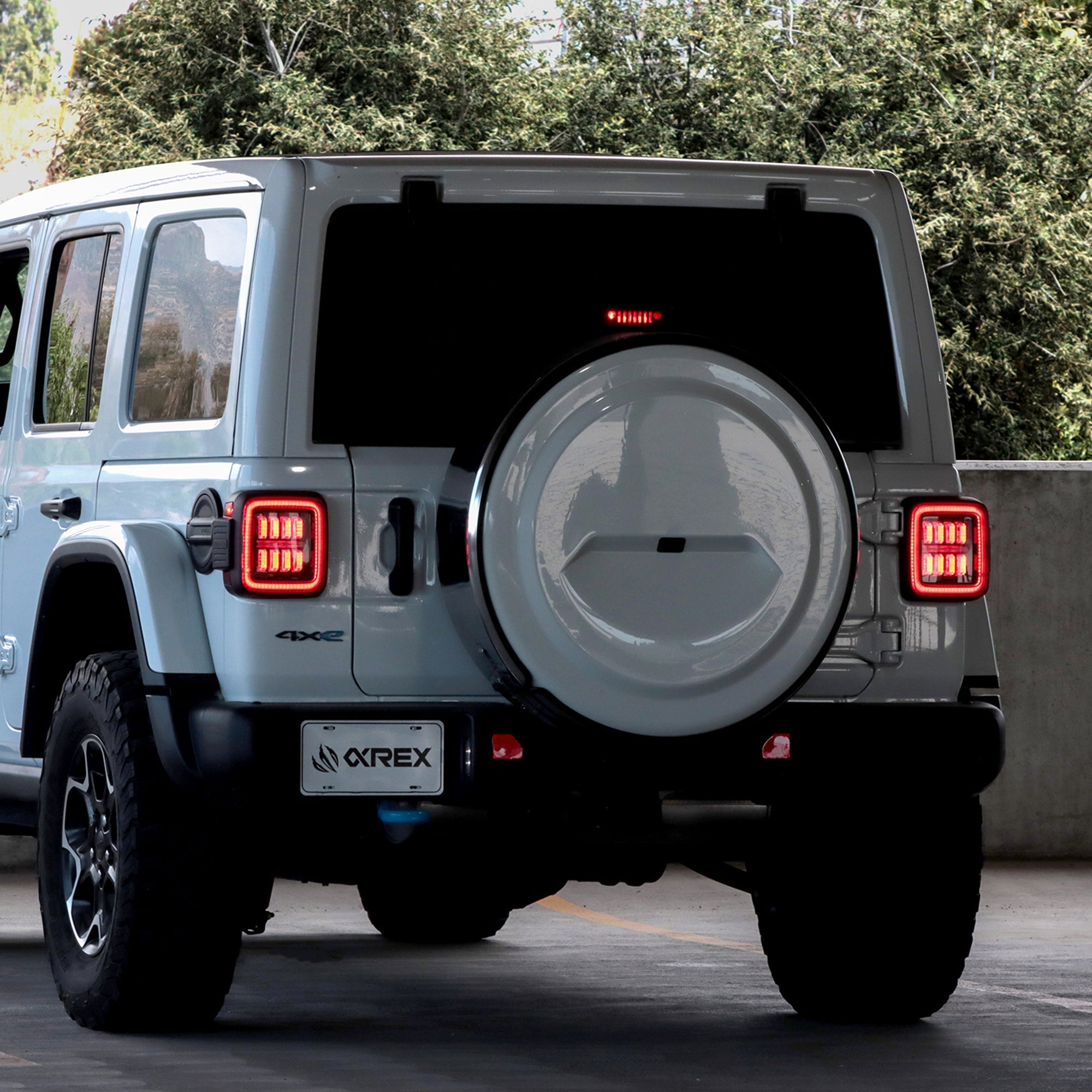 18-24 Jeep Wrangler NOVA-Series Prismatic LED Tail Lights Clear - Apollo Off-Road