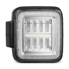 18-24 Jeep Wrangler NOVA-Series Prismatic LED Tail Lights Clear - Apollo Off-Road