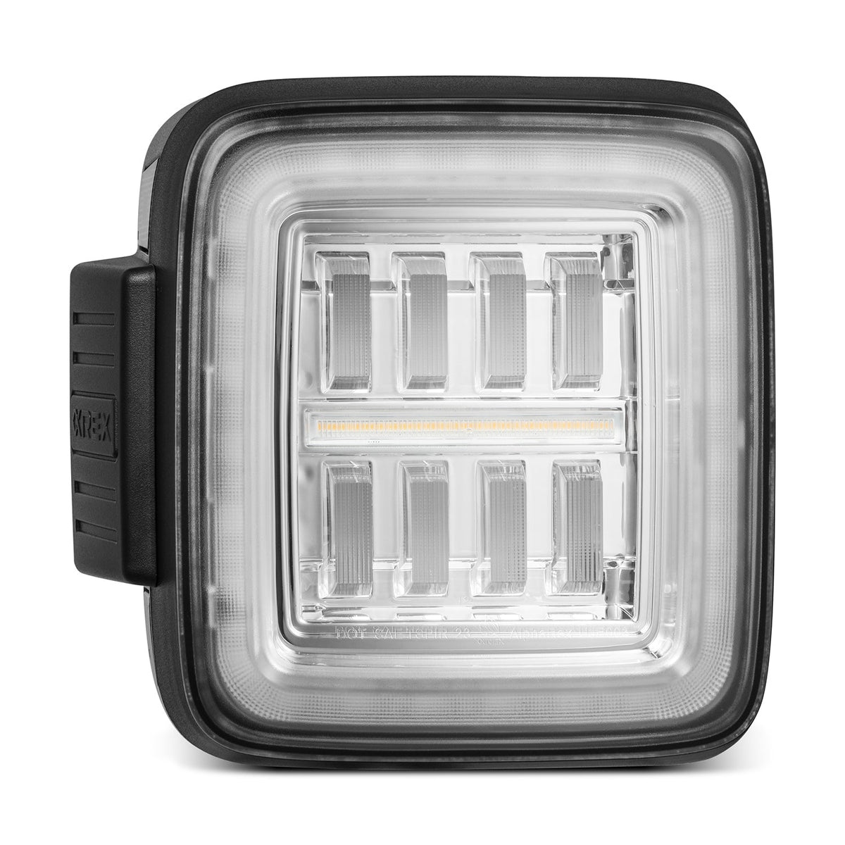 18-24 Jeep Wrangler NOVA-Series Prismatic LED Tail Lights Clear - Apollo Off-Road