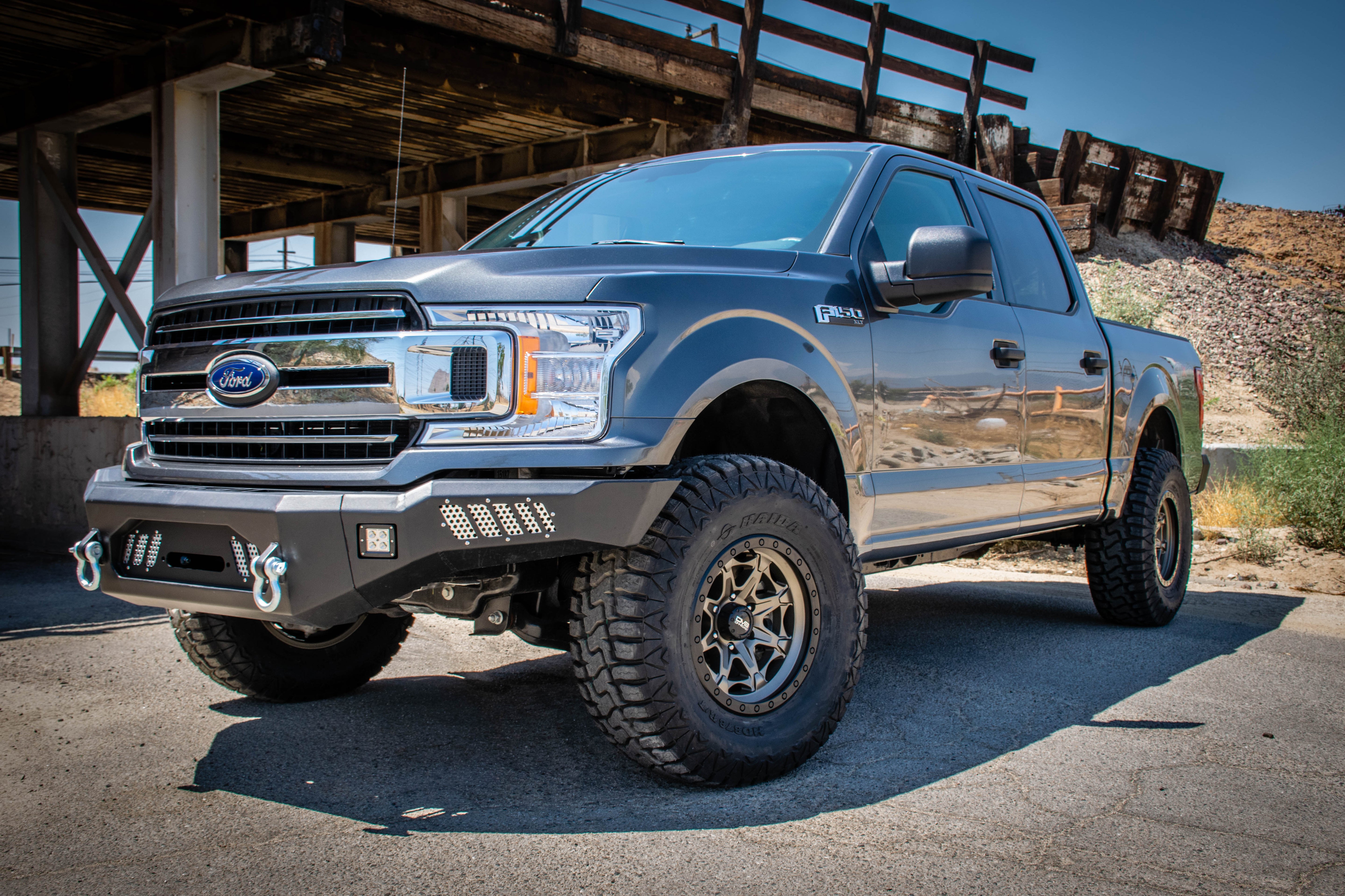 18+ Ford F-150 Truck Front Full Size Bumper - Apollo Off-Road