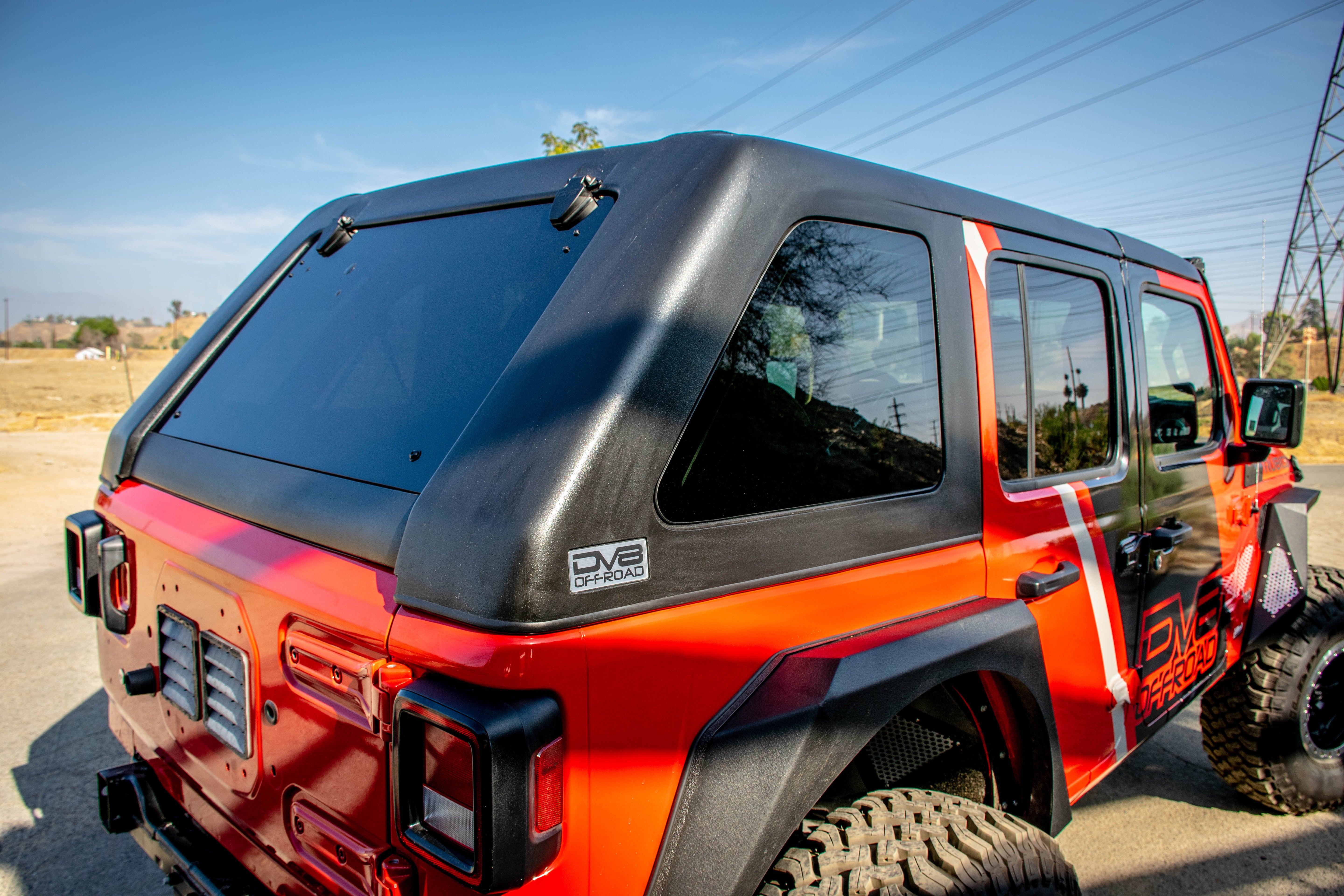 18+Jeep JL 4-Door Hard Top; Fastback - Apollo Off-Road