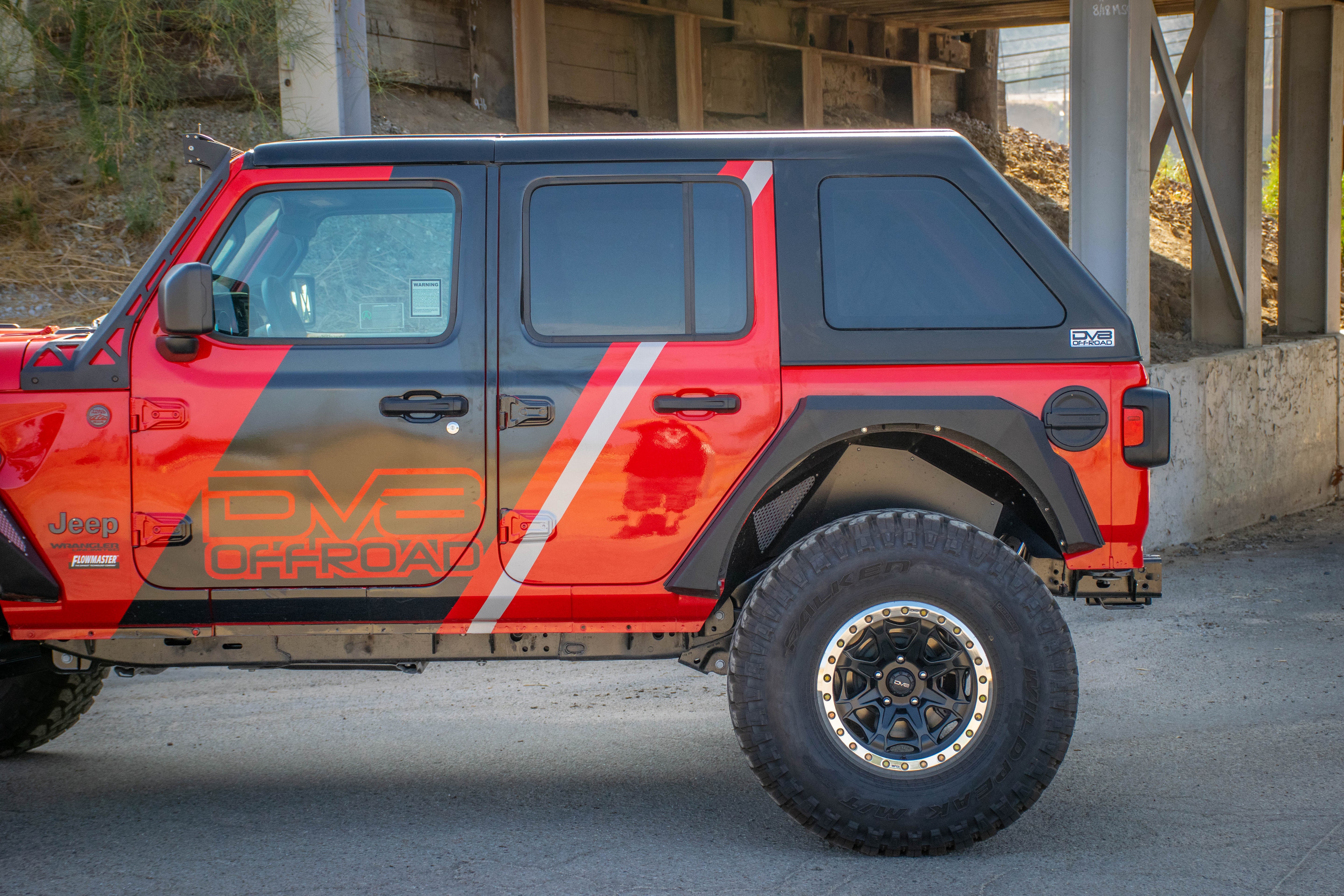 18+Jeep JL 4-Door Hard Top; Fastback - Apollo Off-Road