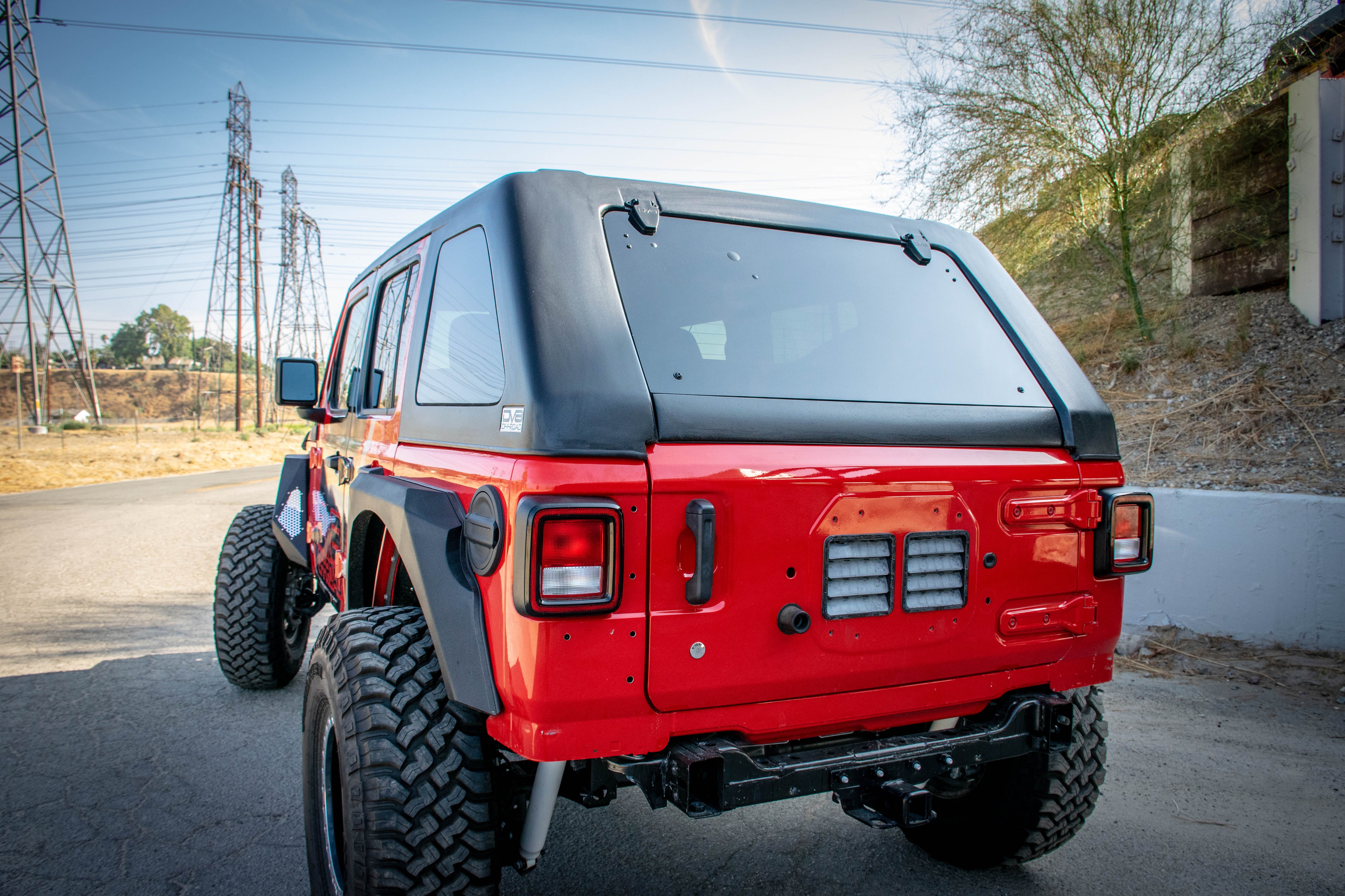 18+Jeep JL 4-Door Hard Top; Fastback - Apollo Off-Road
