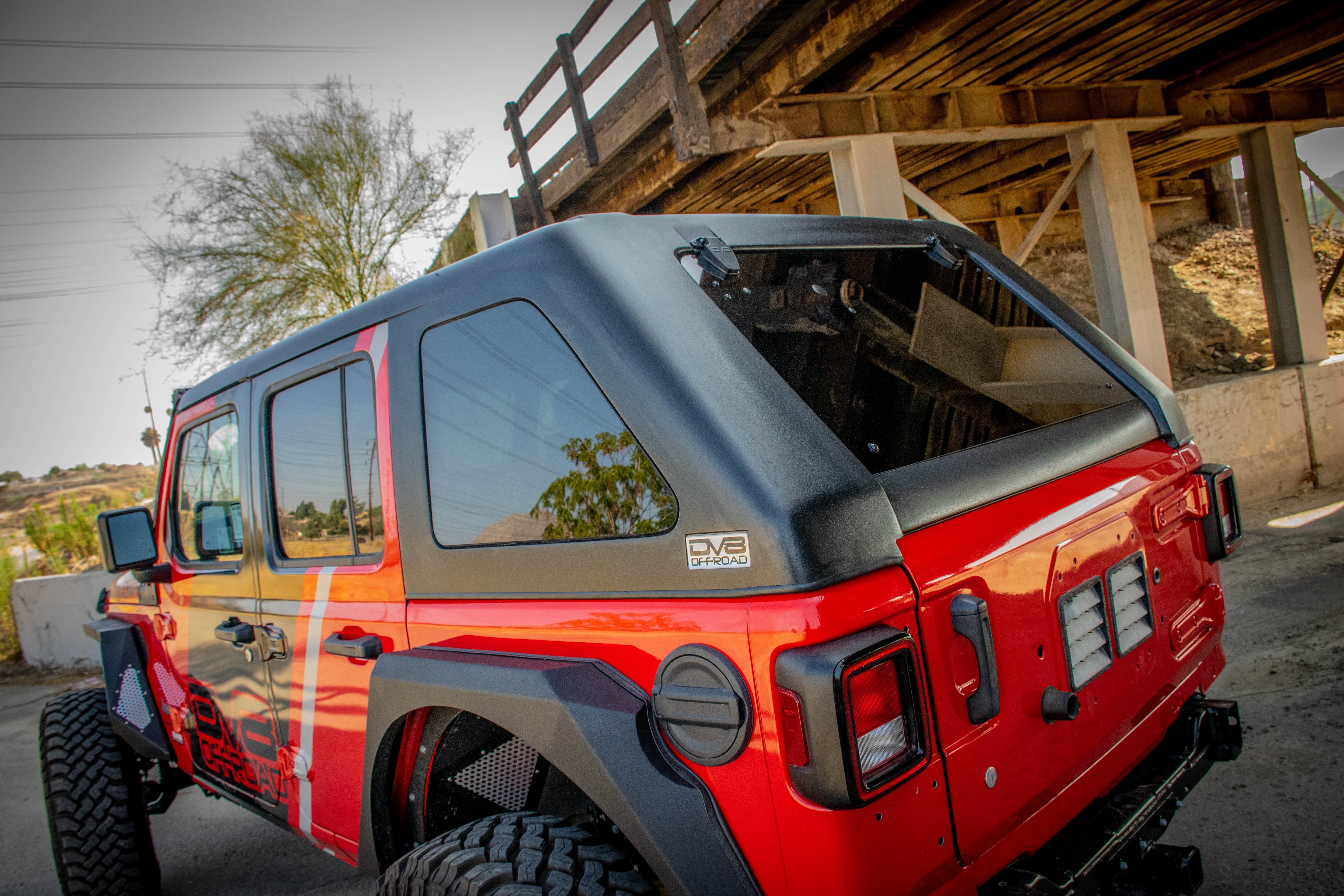 18+Jeep JL 4-Door Hard Top; Fastback - Apollo Off-Road