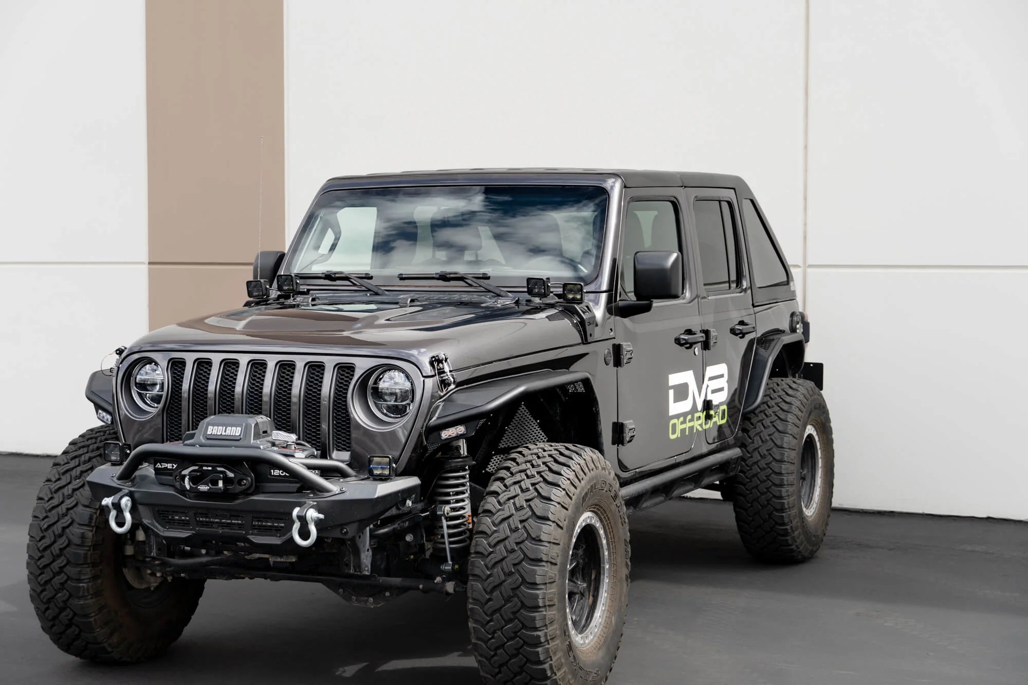18+ Jeep JL 4-Door Hard Top; Fastback; Razor Series - Apollo Off-Road