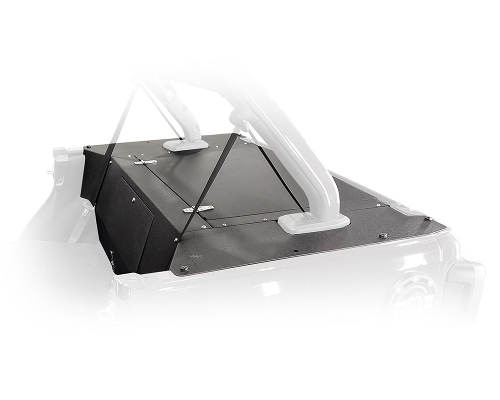 18+ Jeep JL 4-Door Rear Storage Security Cover - Apollo Off-Road