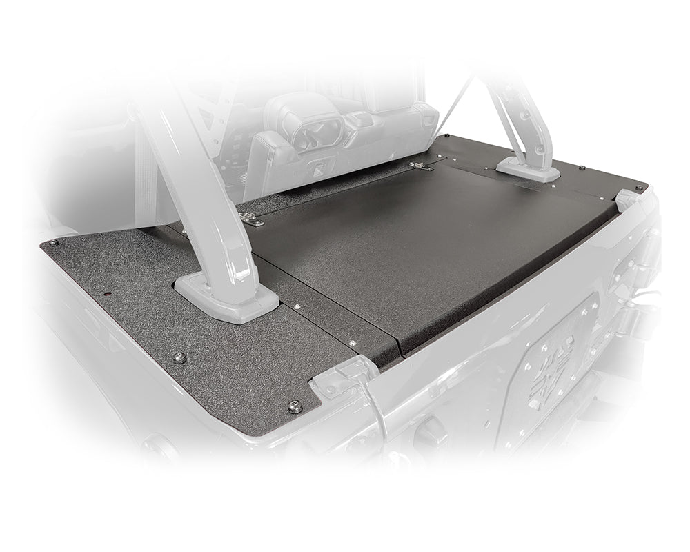 18+ Jeep JL 4-Door Rear Storage Security Cover - Apollo Off-Road
