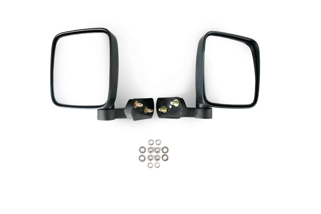 18+ Jeep JL & 20+ Jeep JT Half Door With Aluminum Mesh; Front - Apollo Off-Road