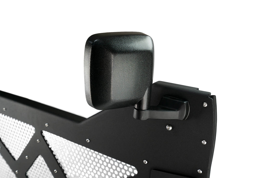 18+ Jeep JL & 20+ Jeep JT Half Door With Aluminum Mesh; Front - Apollo Off-Road