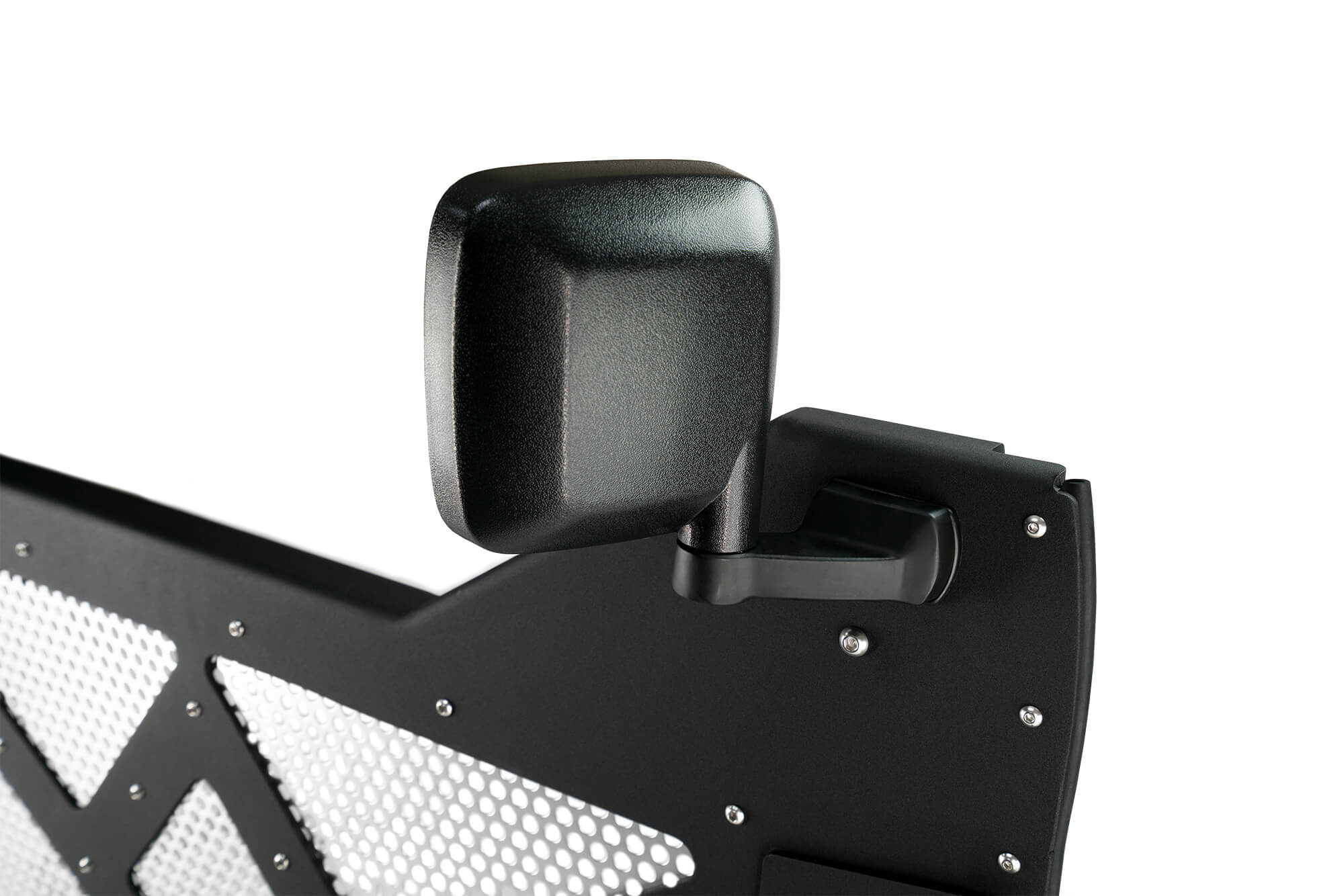 18+ Jeep JL & 20+ Jeep JT Half Door With Aluminum Mesh; Front - Apollo Off-Road