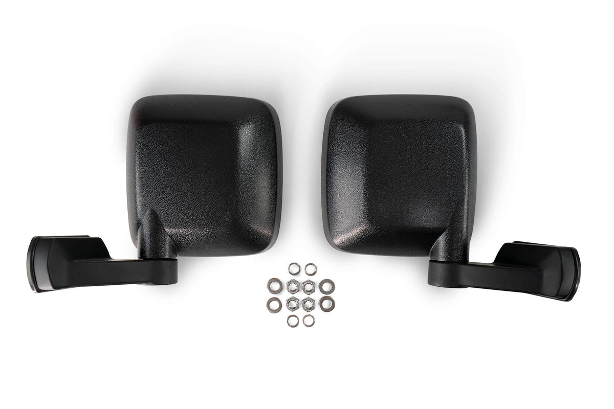 18+ Jeep JL & 20+ Jeep JT Half Door With Aluminum Mesh; Front - Apollo Off-Road