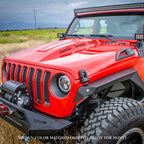 18+ Jeep JL & 20 Jeep JT Hood; Heat Dispersion - Apollo Off-Road