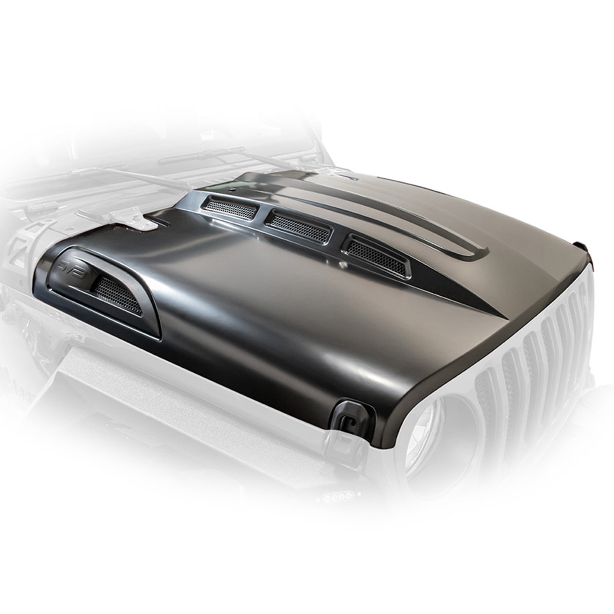 18+ Jeep JL & 20 Jeep JT Hood; Heat Dispersion - Apollo Off-Road