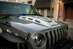 18+ Jeep JL & 20 Jeep JT Hood; Heat Dispersion - Apollo Off-Road