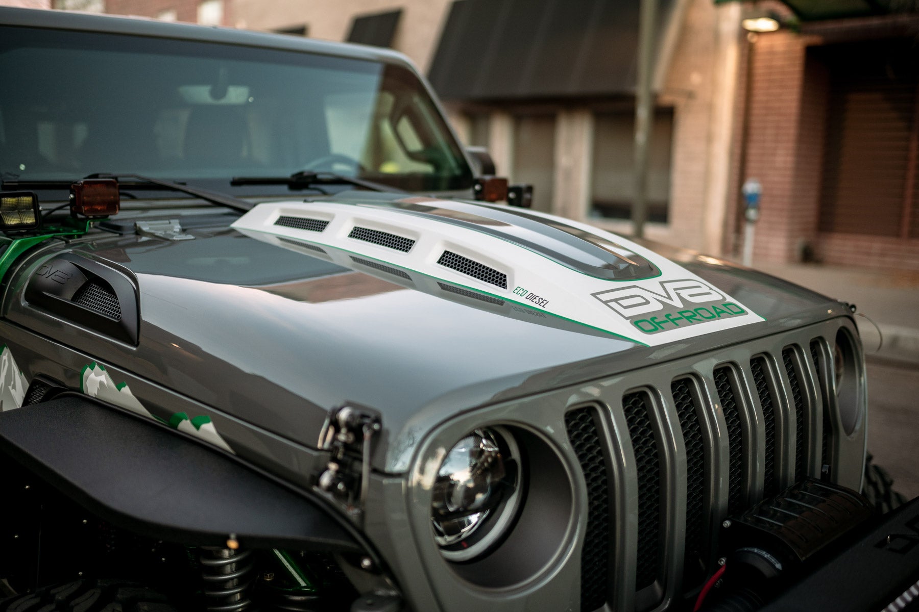 18+ Jeep JL & 20 Jeep JT Hood; Heat Dispersion - Apollo Off-Road