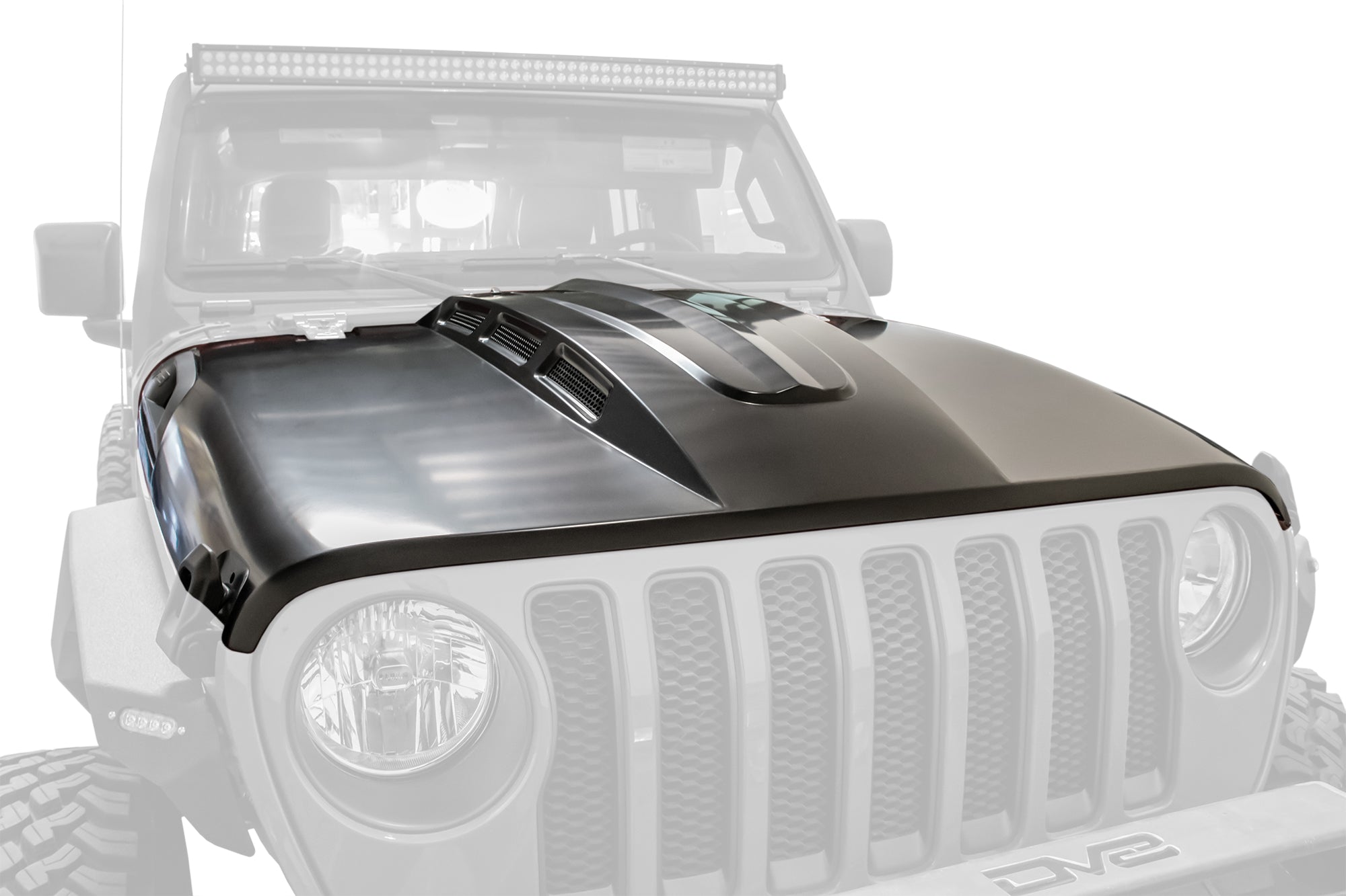 18+ Jeep JL & 20 Jeep JT Hood; Heat Dispersion - Apollo Off-Road
