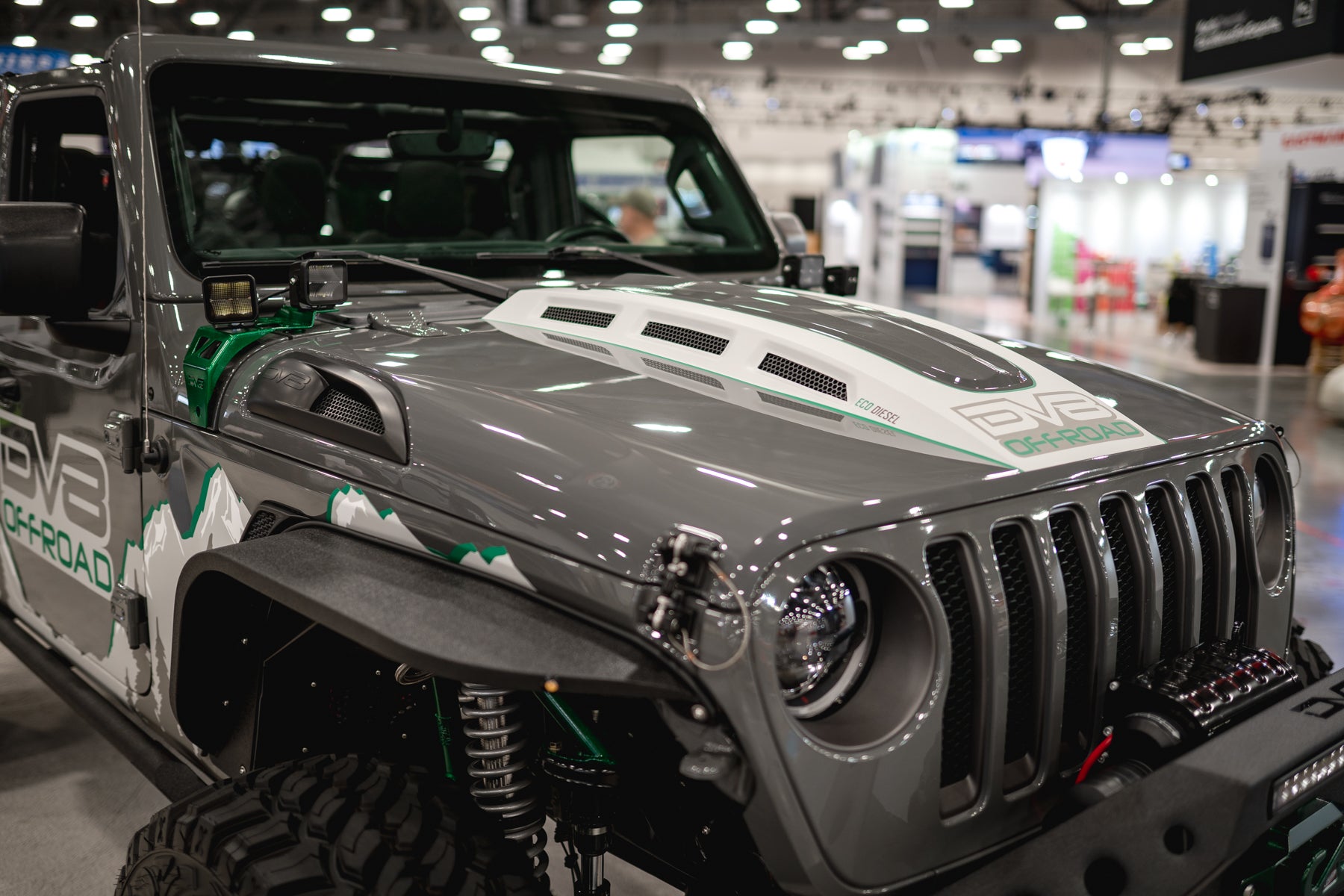 18+ Jeep JL & 20 Jeep JT Hood; Heat Dispersion - Apollo Off-Road