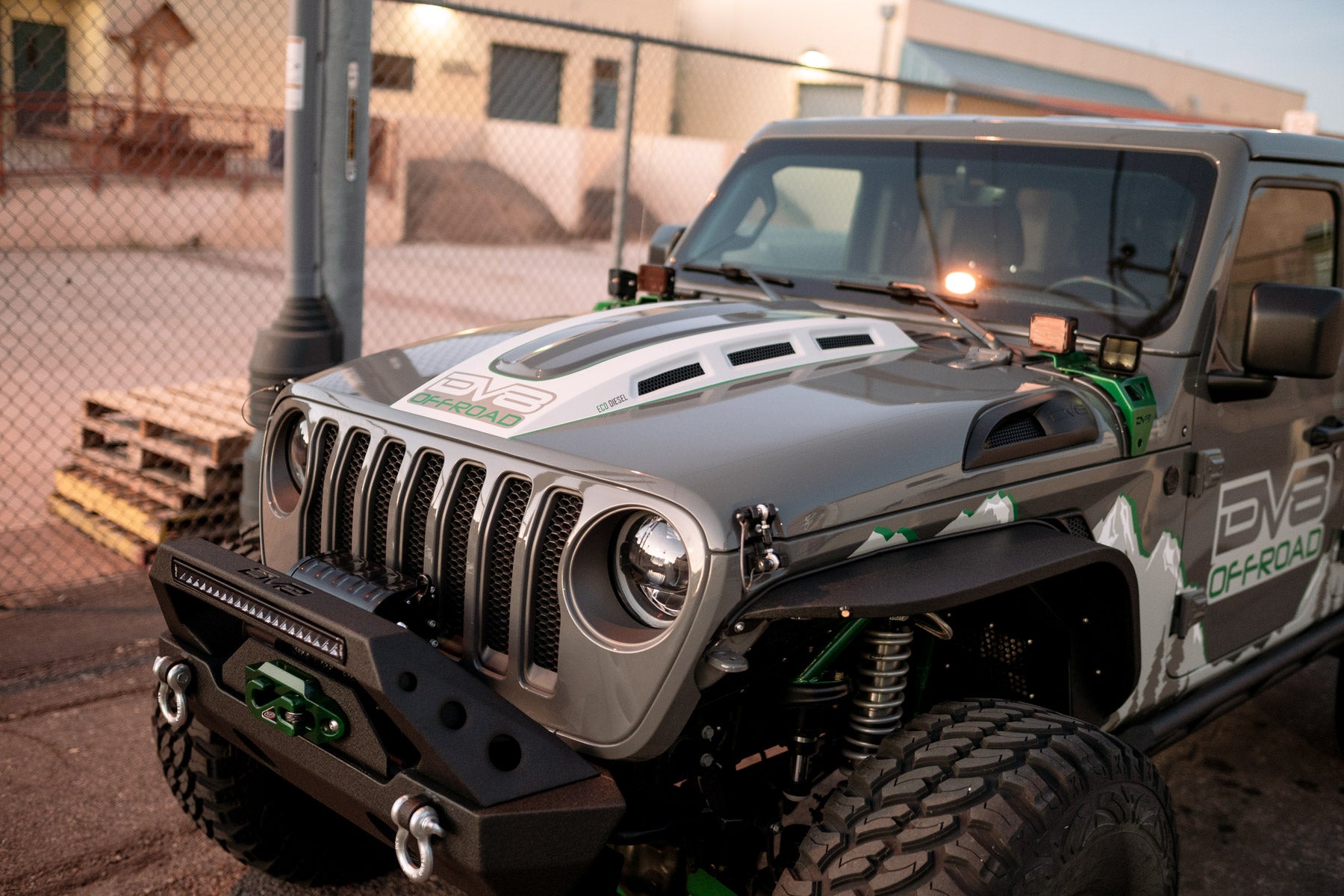 18+ Jeep JL & 20 Jeep JT Hood; Heat Dispersion - Apollo Off-Road