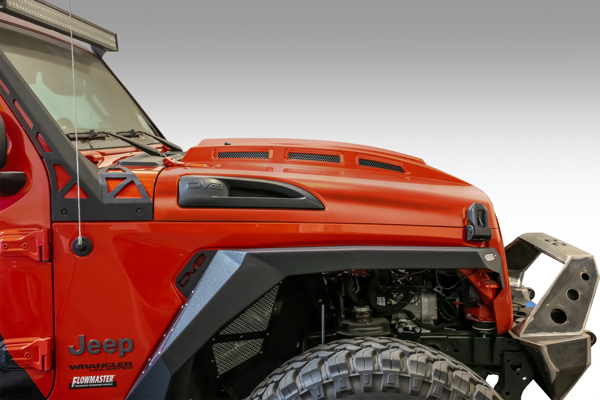 18+ Jeep JL & 20 Jeep JT Hood; Heat Dispersion - Apollo Off-Road