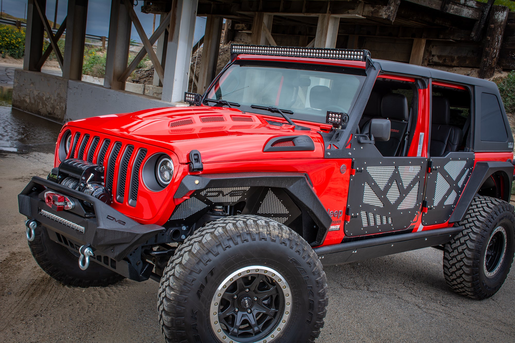 18+ Jeep JL & 20 Jeep JT Hood; Heat Dispersion - Apollo Off-Road