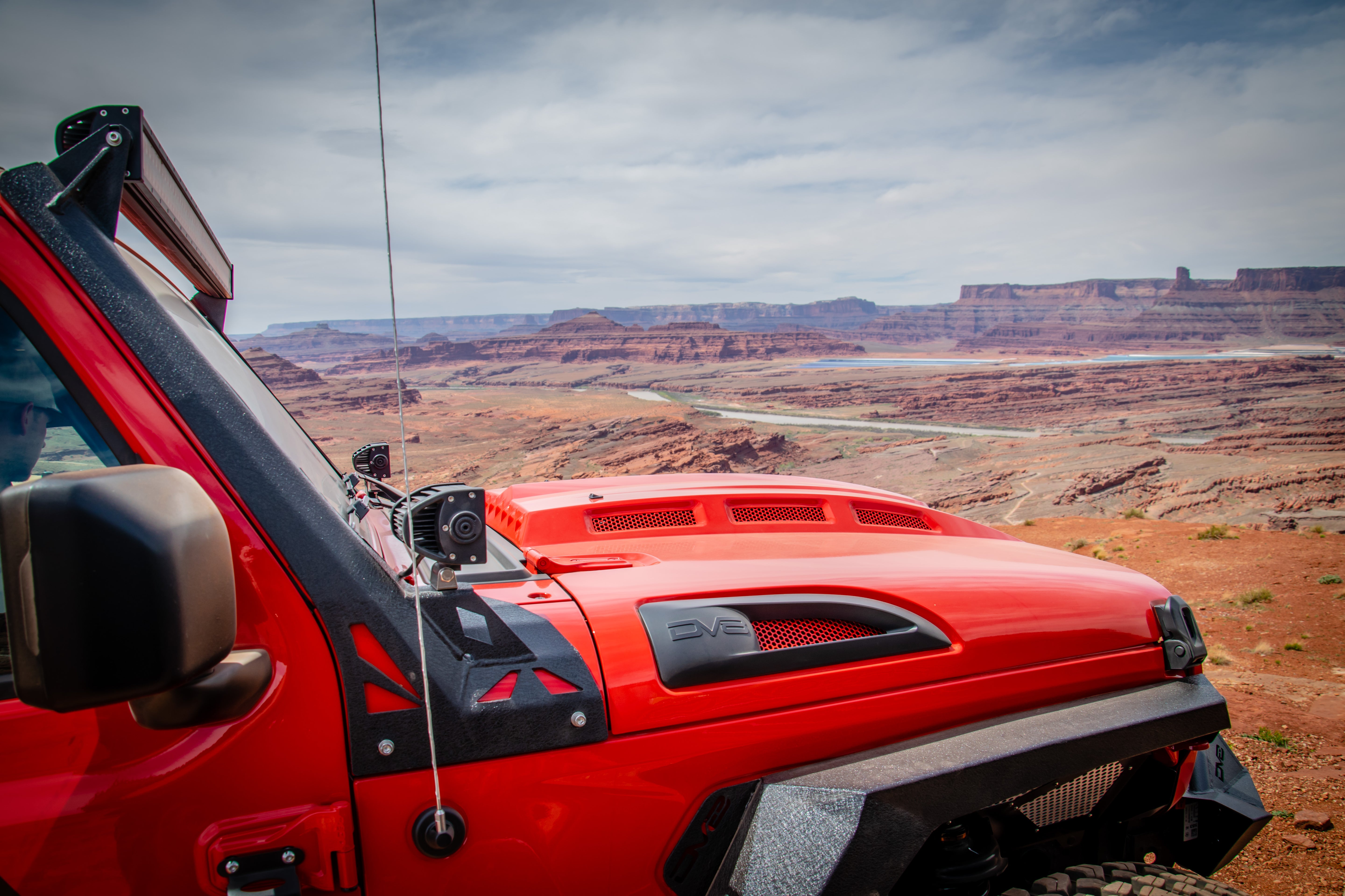 18+ Jeep JL & 20 Jeep JT Hood; Heat Dispersion - Apollo Off-Road