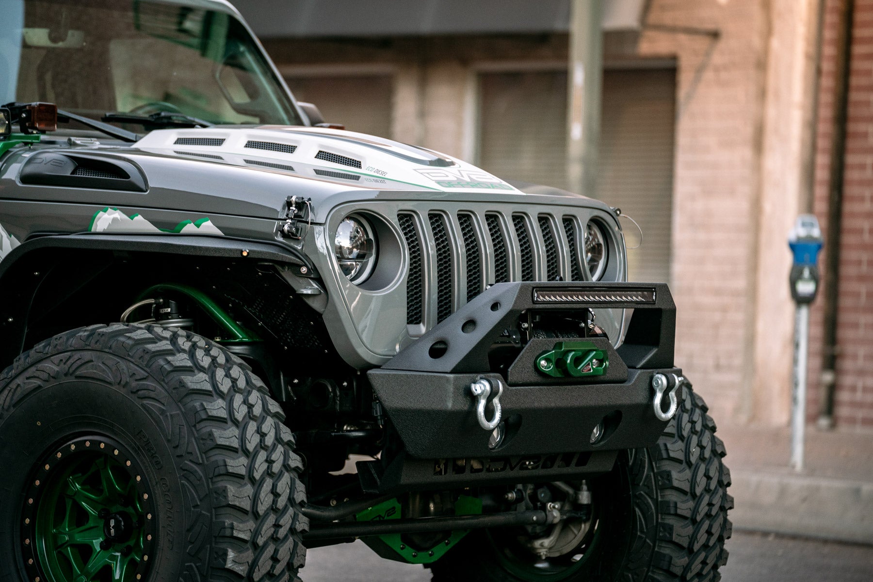18+ Jeep JL & 20 Jeep JT Hood; Heat Dispersion - Apollo Off-Road