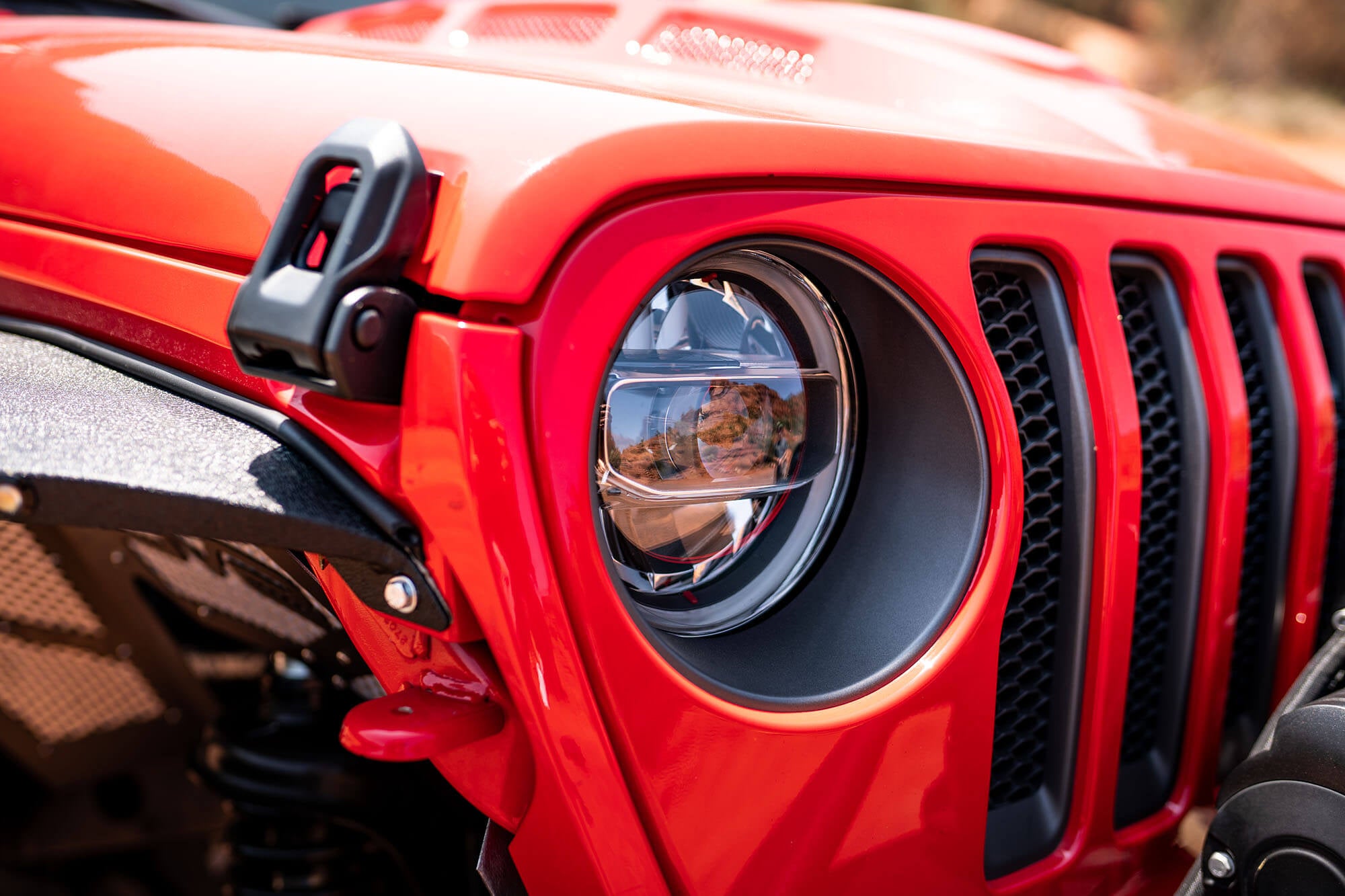 18+ Jeep JL & 20 Jeep JT LED HeadLights; Chrome - Apollo Off-Road