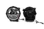18+ Jeep JL & 20 Jeep JT LED HeadLights; Chrome - Apollo Off-Road