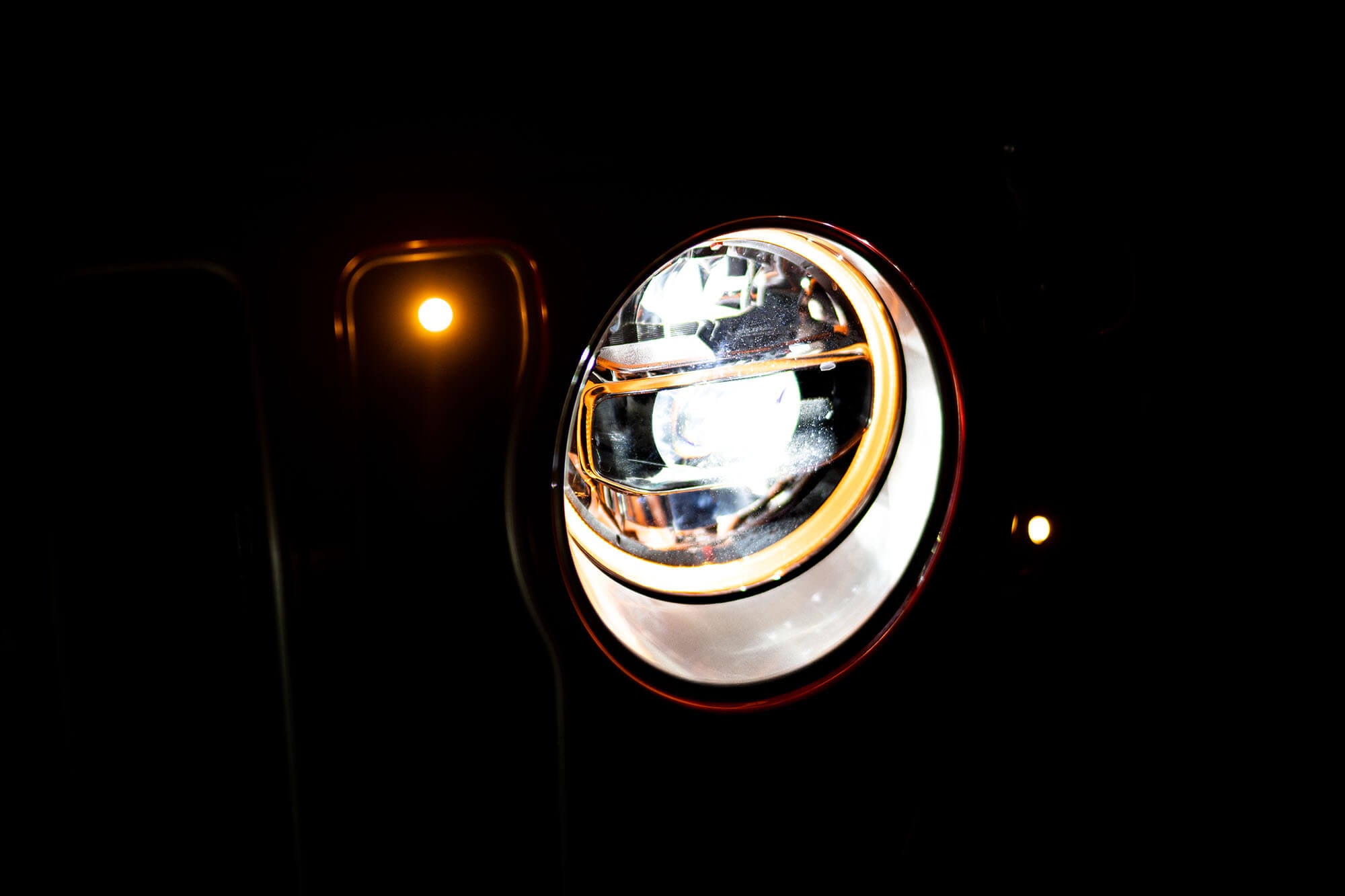 18+ Jeep JL & 20 Jeep JT LED HeadLights; Chrome - Apollo Off-Road