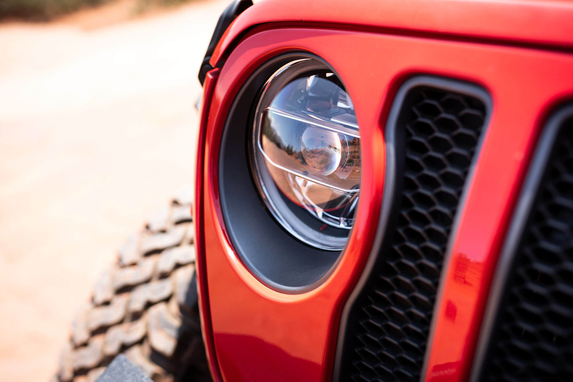 18+ Jeep JL & 20 Jeep JT LED HeadLights; Chrome - Apollo Off-Road