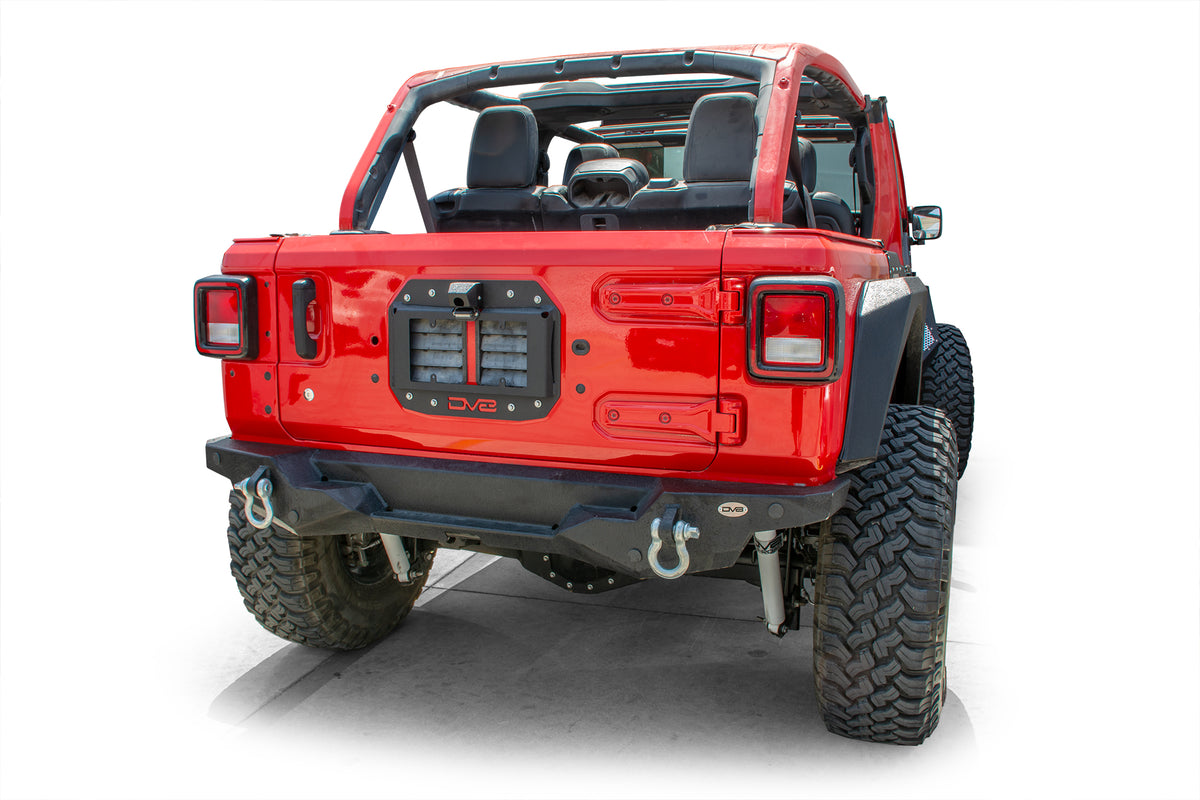 18+ Jeep JL License Plate/Camera Holder Kit - Apollo Off-Road