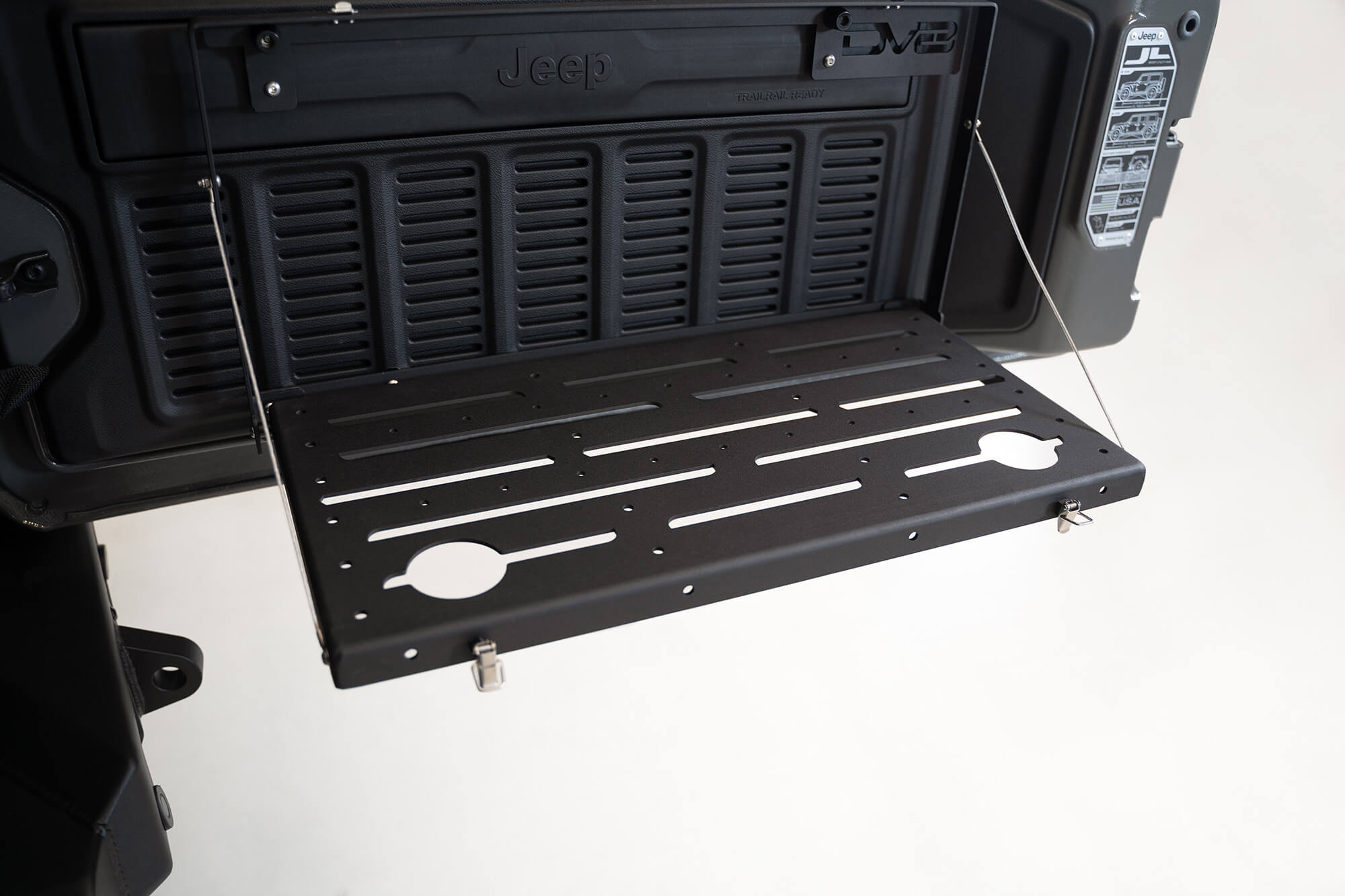 18+ Jeep JL Trail Table; Rear Door - Apollo Off-Road