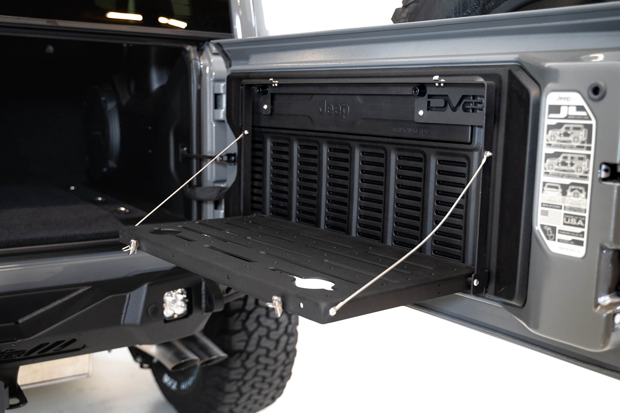 18+ Jeep JL Trail Table; Rear Door - Apollo Off-Road