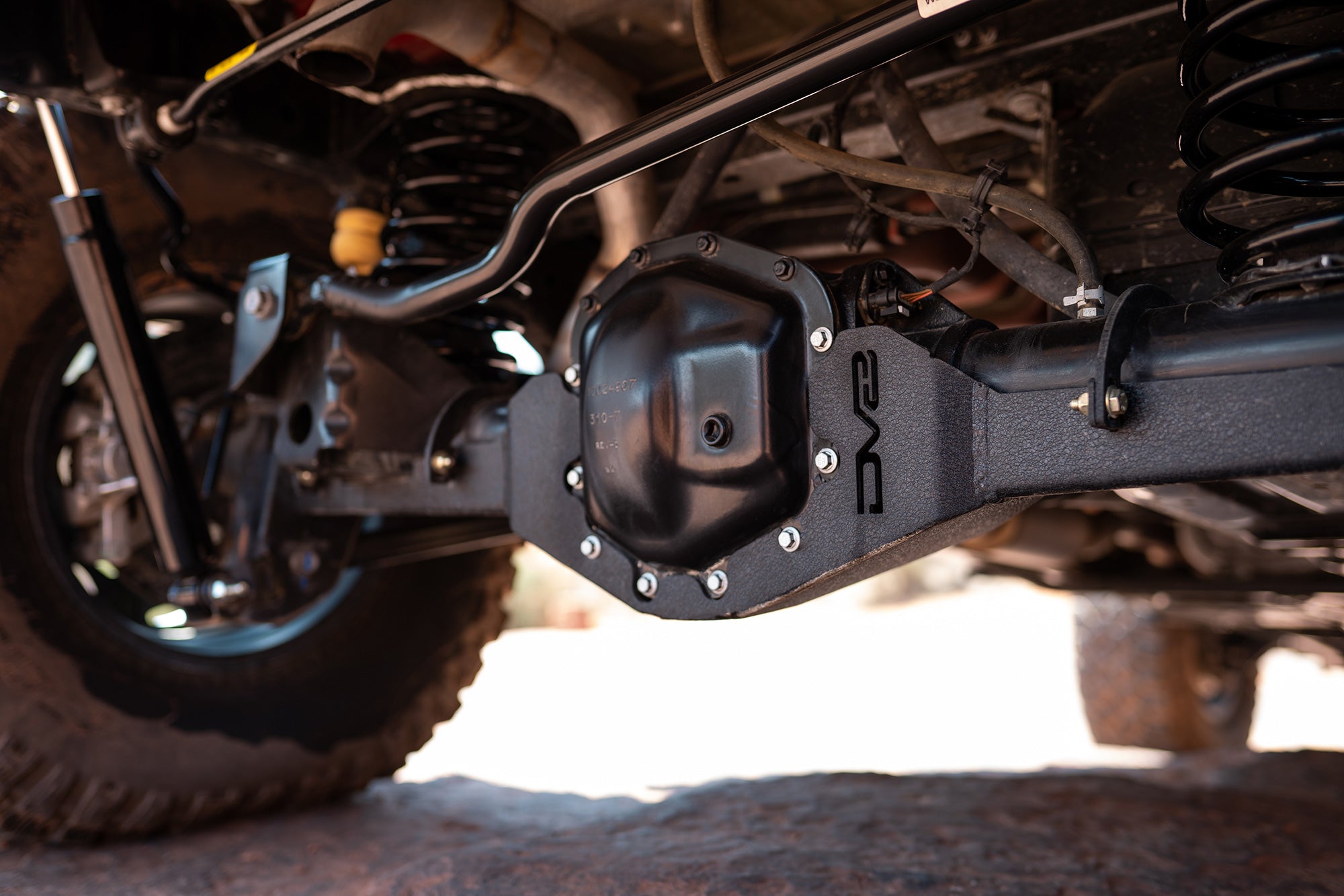 18+ Jeep JL W/ DANA 44 Skid Plate; Rear Differential - Apollo Off-Road