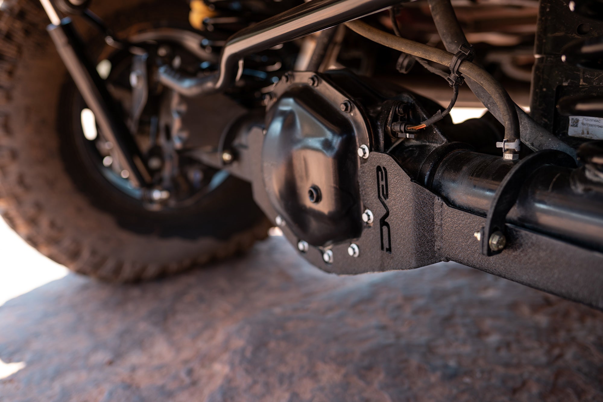 18+ Jeep JL W/ DANA 44 Skid Plate; Rear Differential - Apollo Off-Road