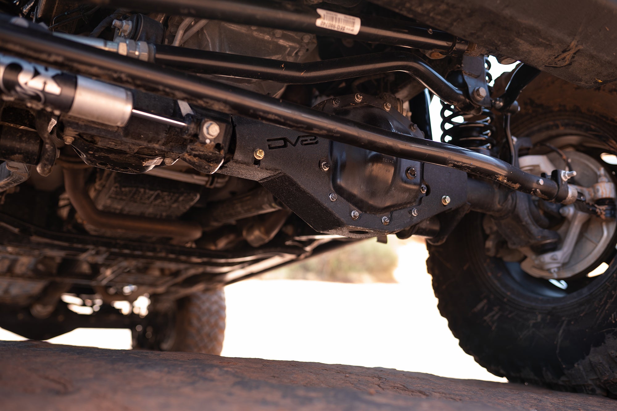 18+ JL/20+ JT W/ DANA 44 Skid Plate; Front Differential - Apollo Off-Road