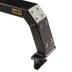 Defender Low Profile Bed Rack Black Carbon Steel Smittybilt