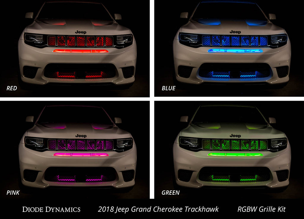 Diode Dynamics RGBW Grille Strip Kit 2pc
