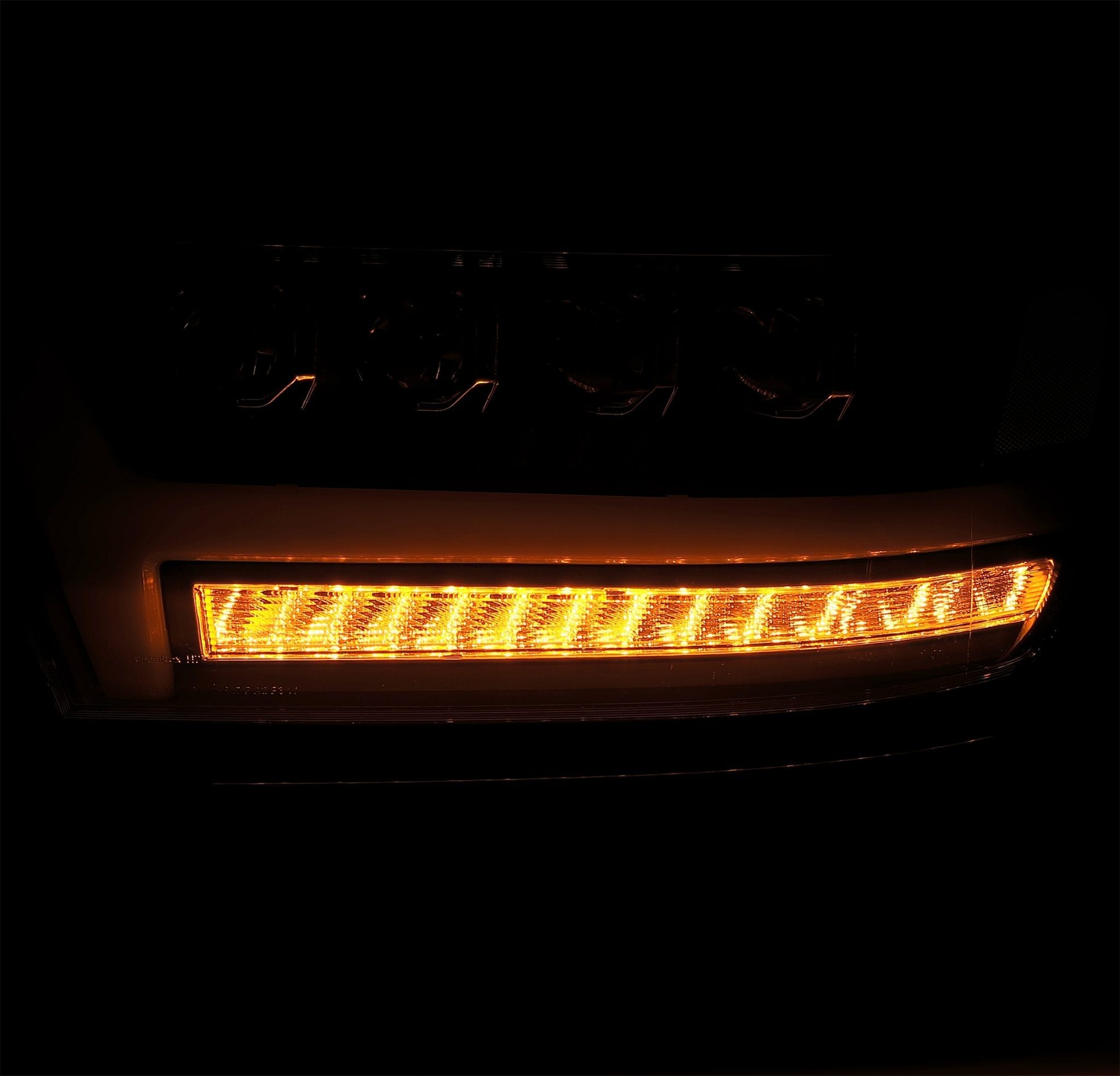 19-20 Dodge Ram NOVA-Series LED Projector Headlights Plank Style Design Gloss Black - Apollo Off-Road