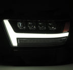 19-20 Dodge Ram NOVA-Series LED Projector Headlights Plank Style Design Gloss Black - Apollo Off-Road