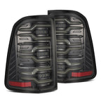 19-22 Dodge Ram 1500 LUXX-Series LED Taillights Alpha-Black - Apollo Off-Road